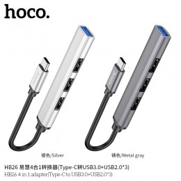 HB26 4 in 1 adapter(Type-C to USB3.0+USB2.0*3)